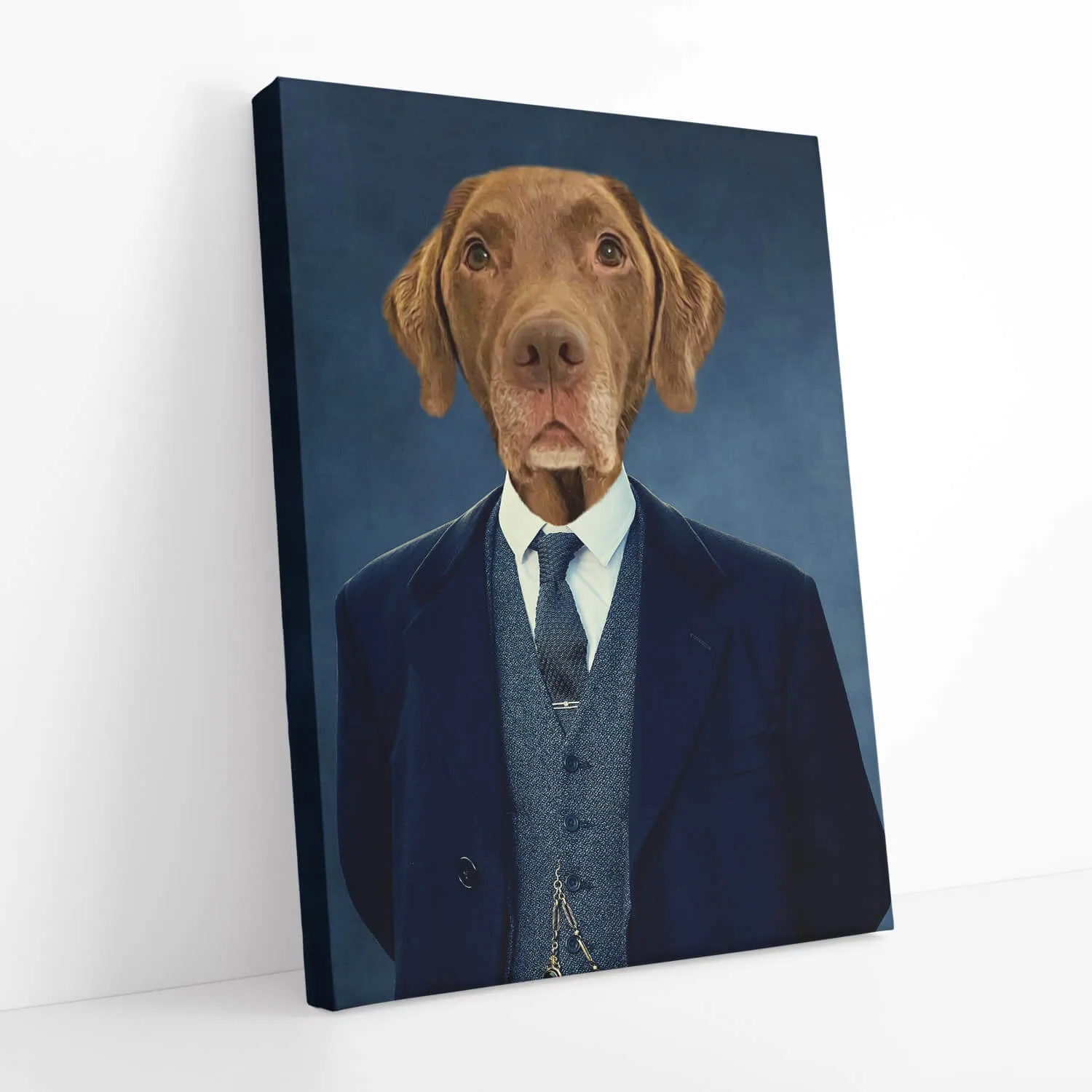 Smart Dog Portrait