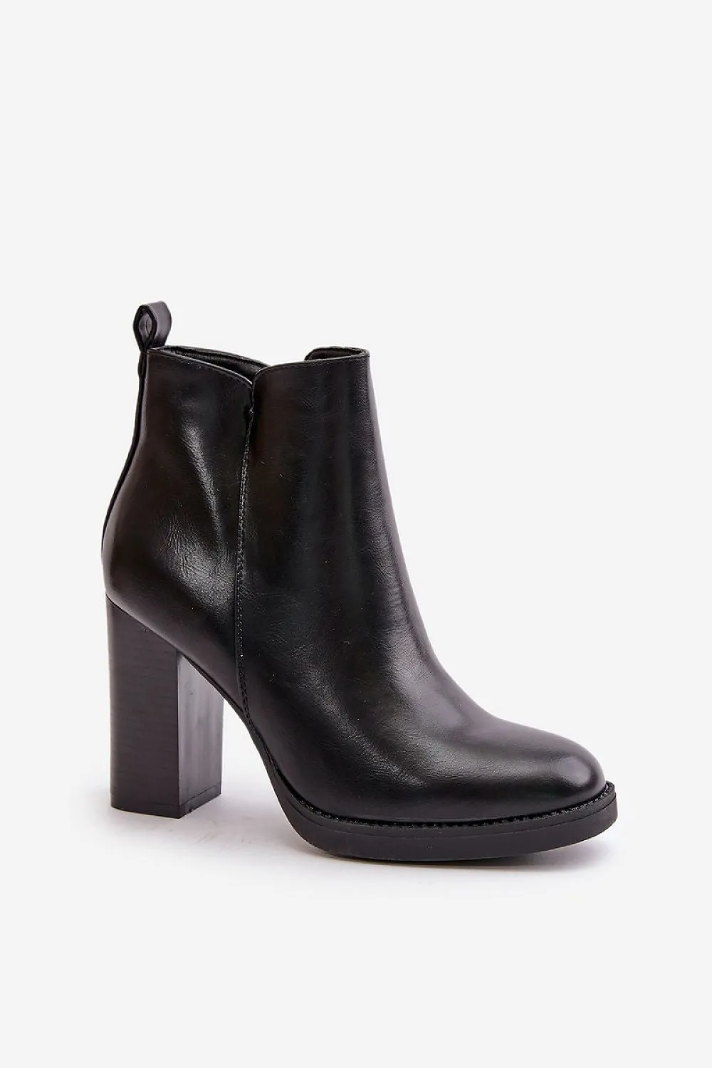 TEEK - Black Block Heel Boots