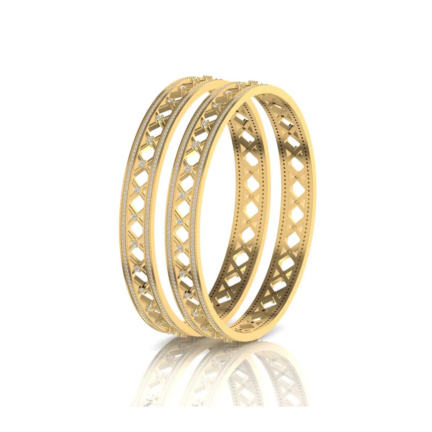 Trendy 925 Sterling Silver Bangle