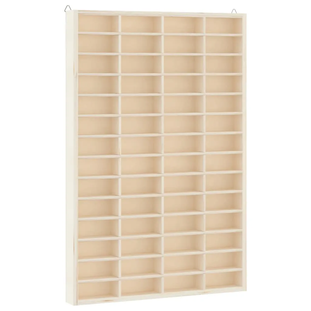 Wall Display Cabinet with 56 Compartments 40x4.5x60 cm