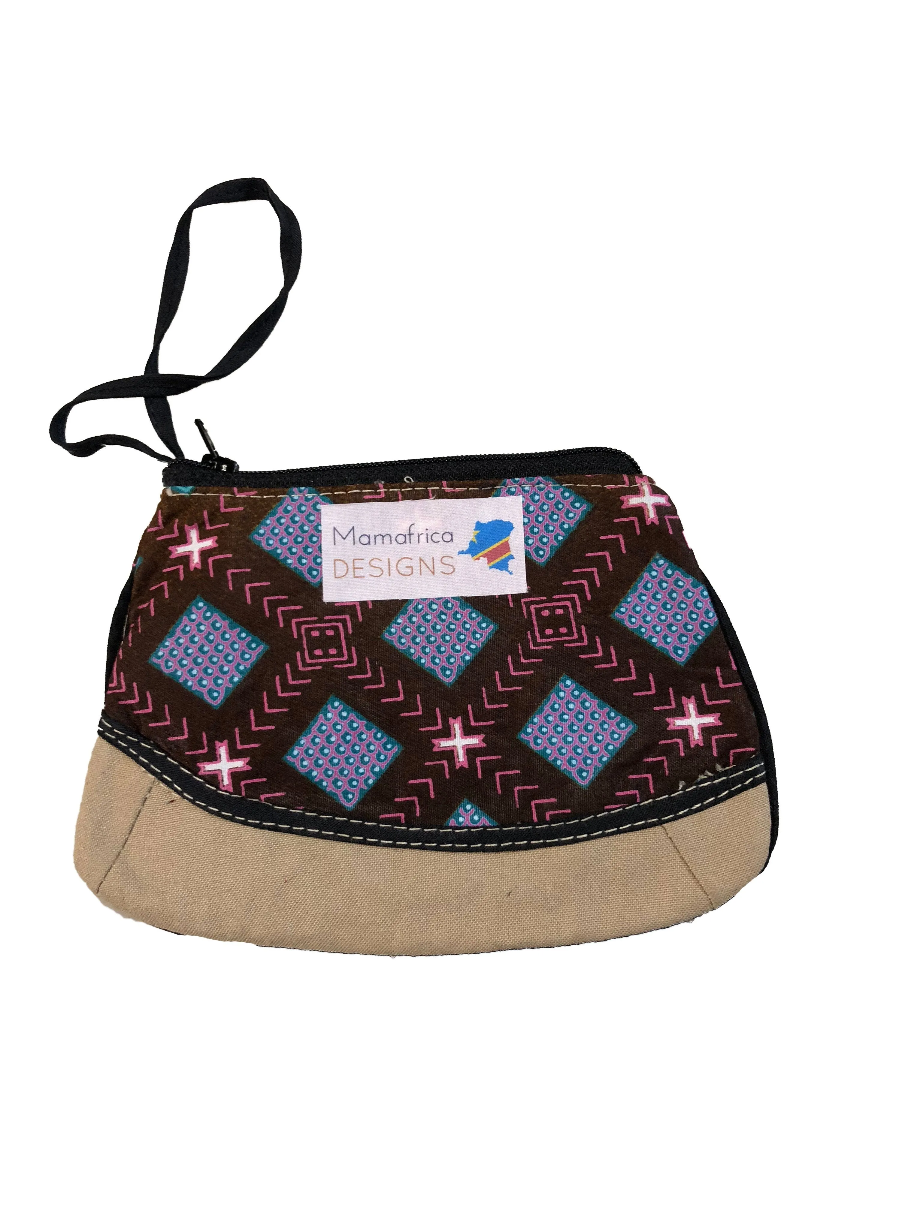 Womens Kitenge Printed Coin Purse MamaAfrica